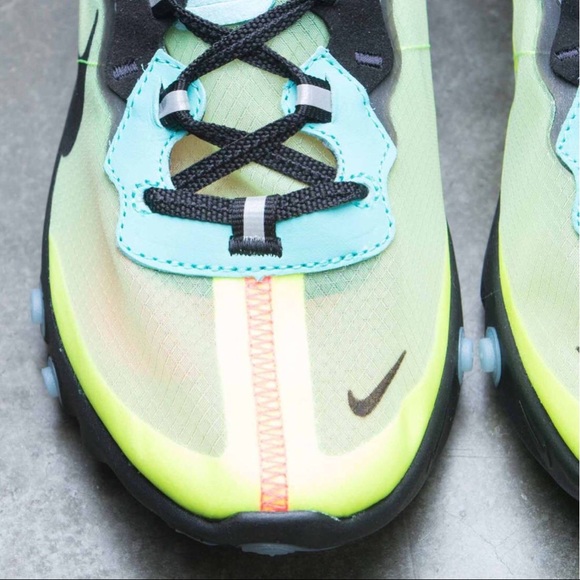 NIKE MEN REACT ELEMENT 87 (VOLT / AURORA GREEN) - Picture 4 of 7